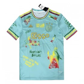 Ajax x Bob Marley Modrá 2024-25 - Fotbalové Dresy (S/S)
